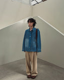f/w depth one tuck wide slacks