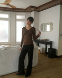 Golds Heart Button Pocket Hooded Knit