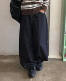 Promeld Raw Denim Balloon Wide Pants