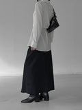 Cashmere wool diagonal knit vest