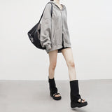 [NONCODE] (Unisex) Miffen Two-Way Washing Hood Zip Up