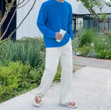 Boucle Summer Long Sleeve Knit