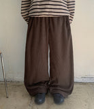 [BAONHAUS] Kelini Corduroy Rib Banding Jogger Pants