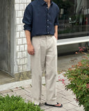 Rivet Linen Semi-Wide Slacks