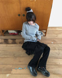 Roez mohair loose fit ribbed knit