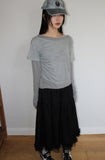 LACE FRILL LONG SK