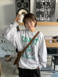 Hanachi Printing Basic Sweatshirt
