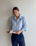 Remeld Collar Puff Shirt
