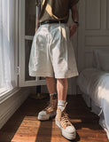 Ronald Bermuda Cotton Slacks