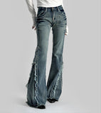 Ariel Fringe Bootcut Denim