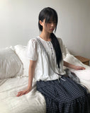 Cocomi Balloon Short Sleeve Blouse