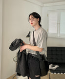 [1+1] Round Basic Short Sleeve Tee
