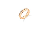Champagne Full Moon Silver (P) Duo Shine Ring