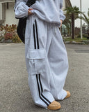Double line cargo training pants