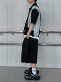 Buckle Bermuda Balloon Shorts