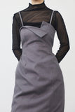Roene Unbalanced Bustier One Piece
