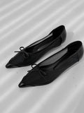 1209 Mesh Stiletto Flat Shoes (3 cm)