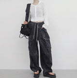 (Unisex) Luzia Washing String Cargo Pants