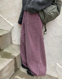 Itchen Bijo Corduroy Color Wide Pants