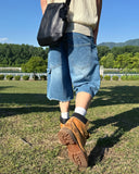 Bedi cut Bermuda pants