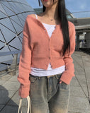 Mipo Silver Clear Ball Necklace