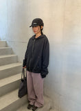 Silka Cotton Rivet Over Hood Zip-Up