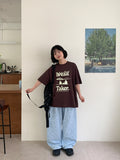 Manteo Seersucker Flower Banding Wide Pants