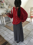 Huni Cargo Long Skirt