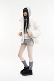 Cloudy duck down padded jumper