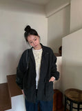 [unisex] Camboff Washing Over Bomber Jacket