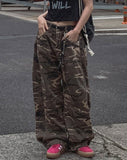 Shade Camo Balloon Snap Pants