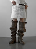 Deacon Patch Pocket Cotton Skirt