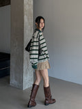 Hedin Stripe Collar Long Sleeve
