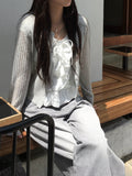 Hold Eyelet Frill Blouse