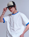 END OF Color Block Ball Cap