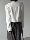 Mative Snap Tweed Jacket