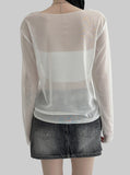 Habe Mesh See-Through T-Shirt