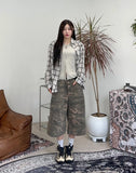 Vine Camo Bermuda Pants