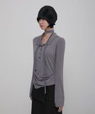 Ruffle Shirring Beanie