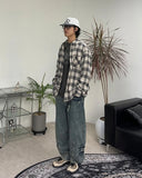 Heniden Over Fit Check Shirt