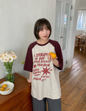 [unisex] Momoku color matching printing over short sleeve tee