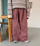 [unisex] Nomesh Pigment Cargo Banding Pants