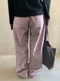 Janme Peach Fuzz Wide Banding Pants