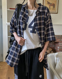 Alo Summer Linen Check Shirt