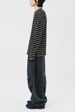 Vu Striped Henley Top
