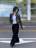 Teto Cargo Carpenter Cotton Wide Pants