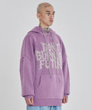 SALE★ Oversized (19)Slogan Wool Knit Hoodie