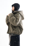 Ribbed deep wool bucket hat