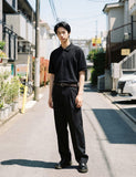 Silky Bio Collar Short Sleeve T-shirt
