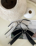 Fairy Color Matching Ribbon Hairpin